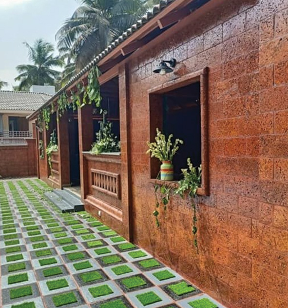 LATERITE WALL 